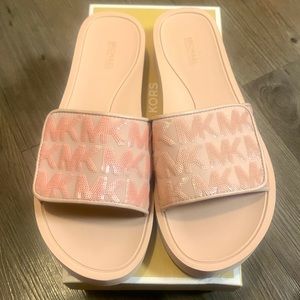 Michael Kors Platform Slides
